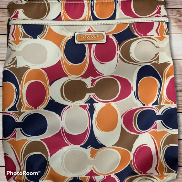 Coach Satin Mongram Crossbody - Picture 3 of 5